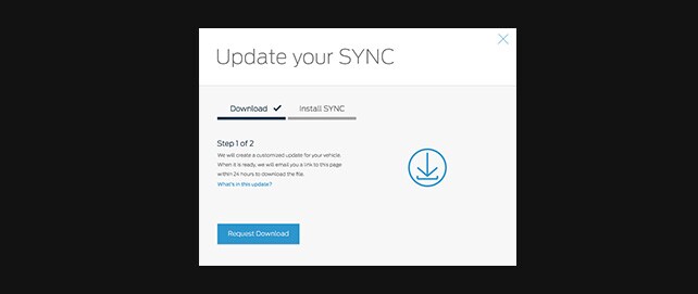ford software update download